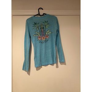 ❣️Womens Blue Salt Life Long Sleeve Shirt ❣️